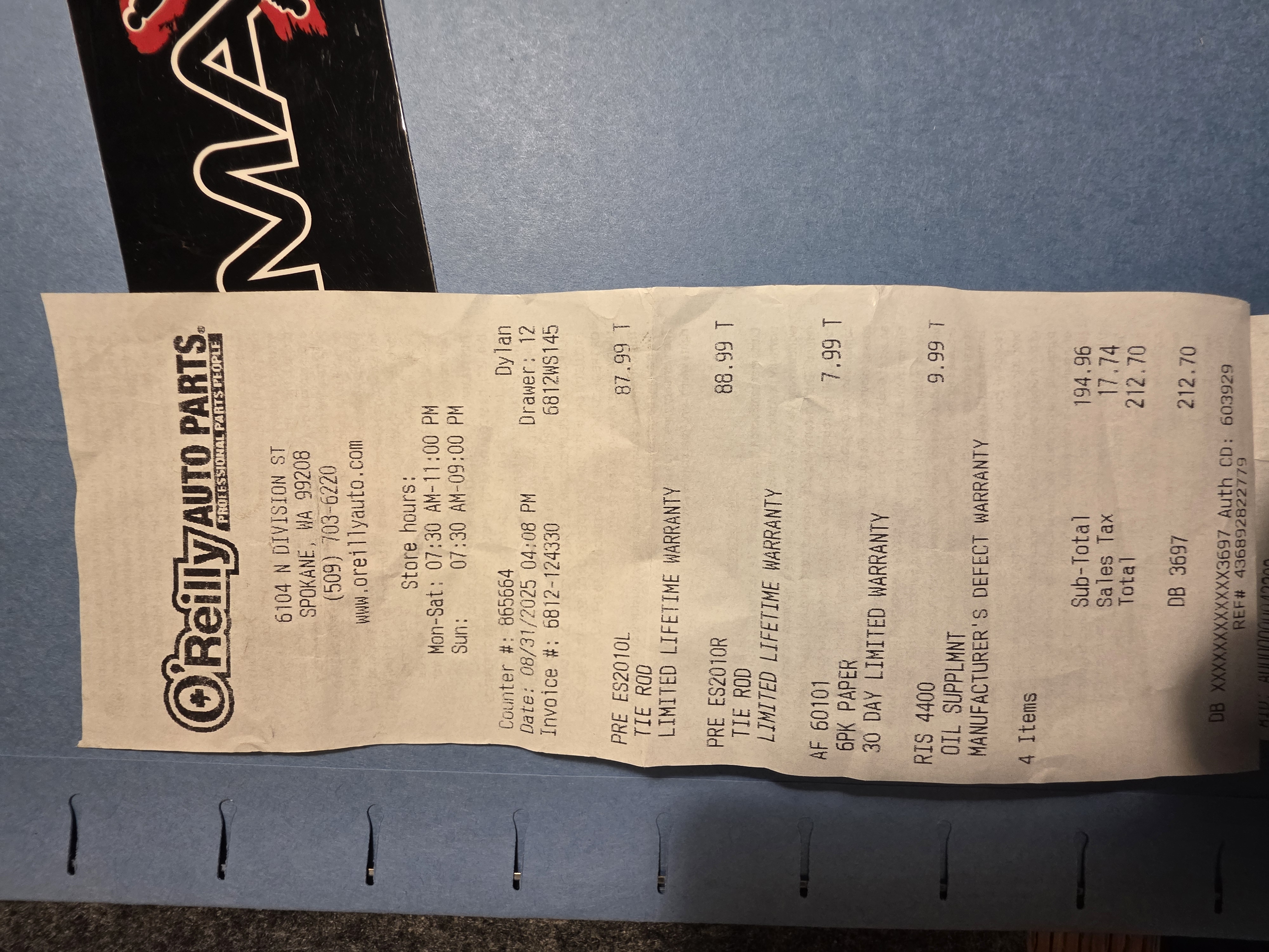 Service record 13