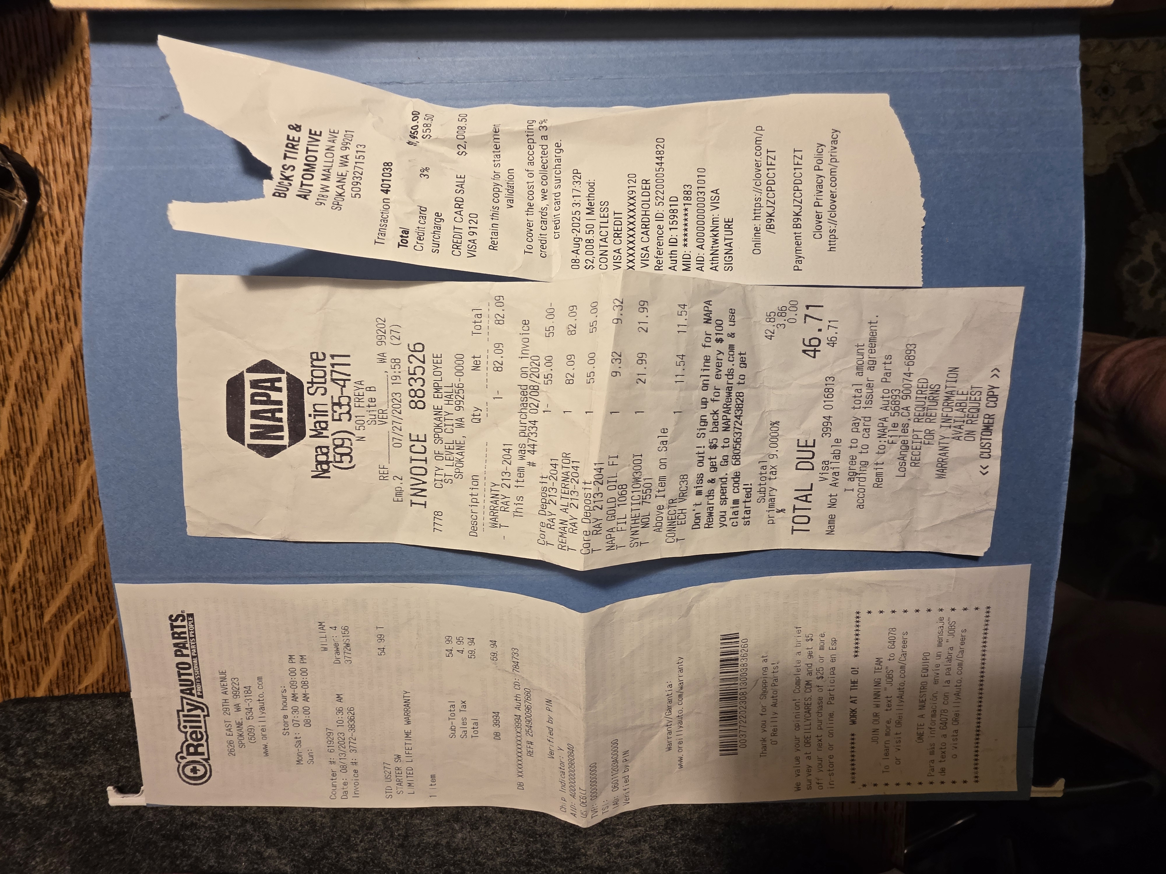 Service record 16