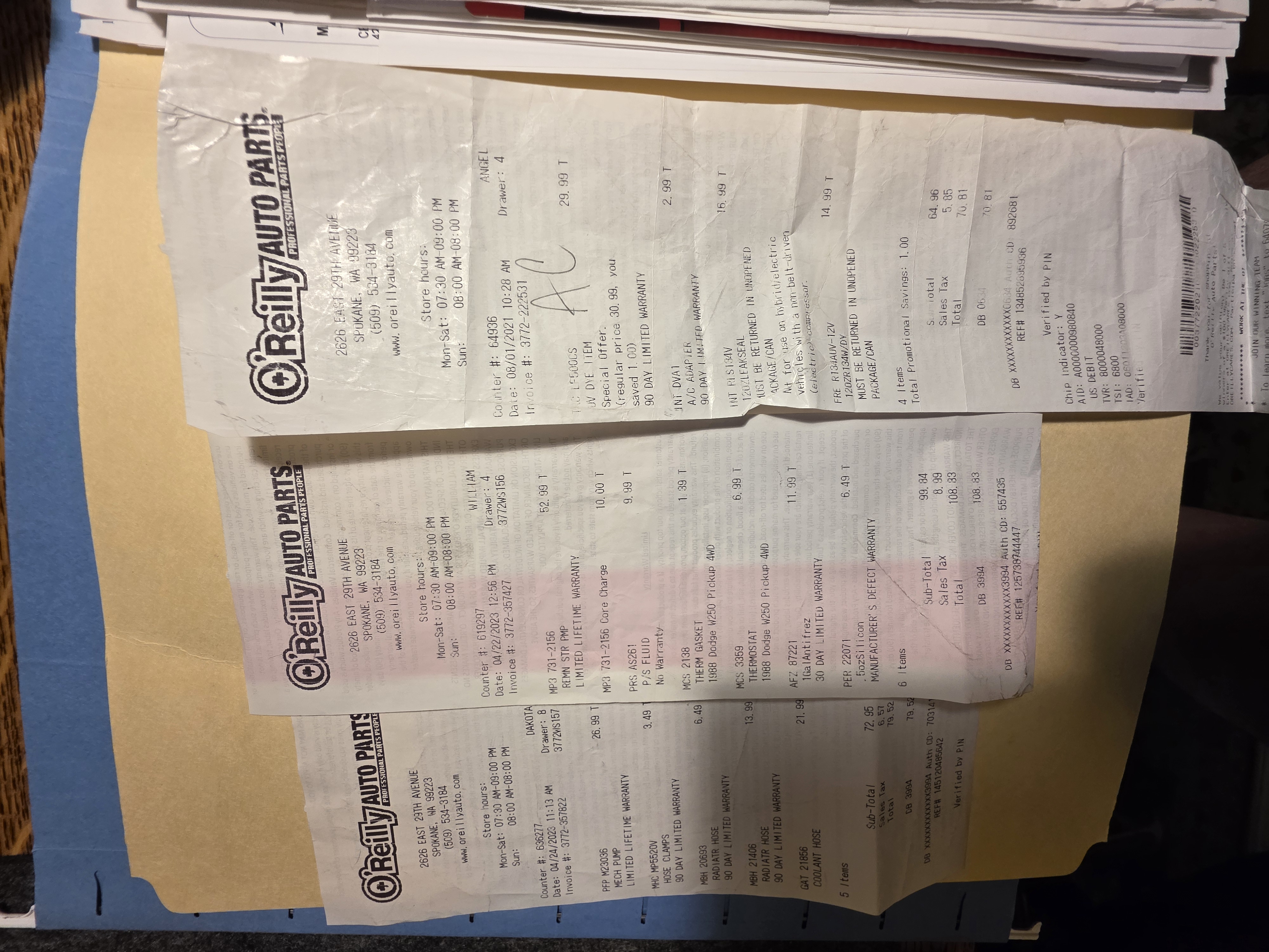 Service record 34