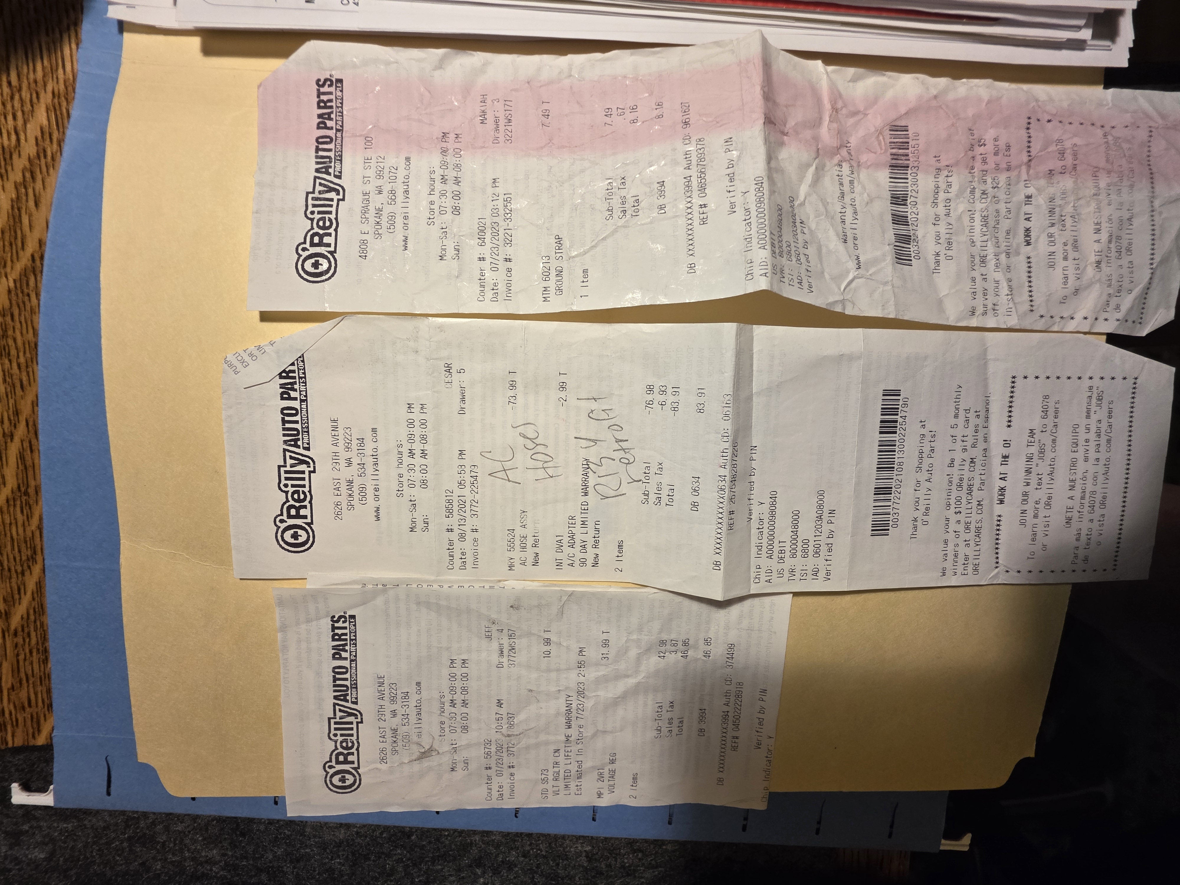Service record 35