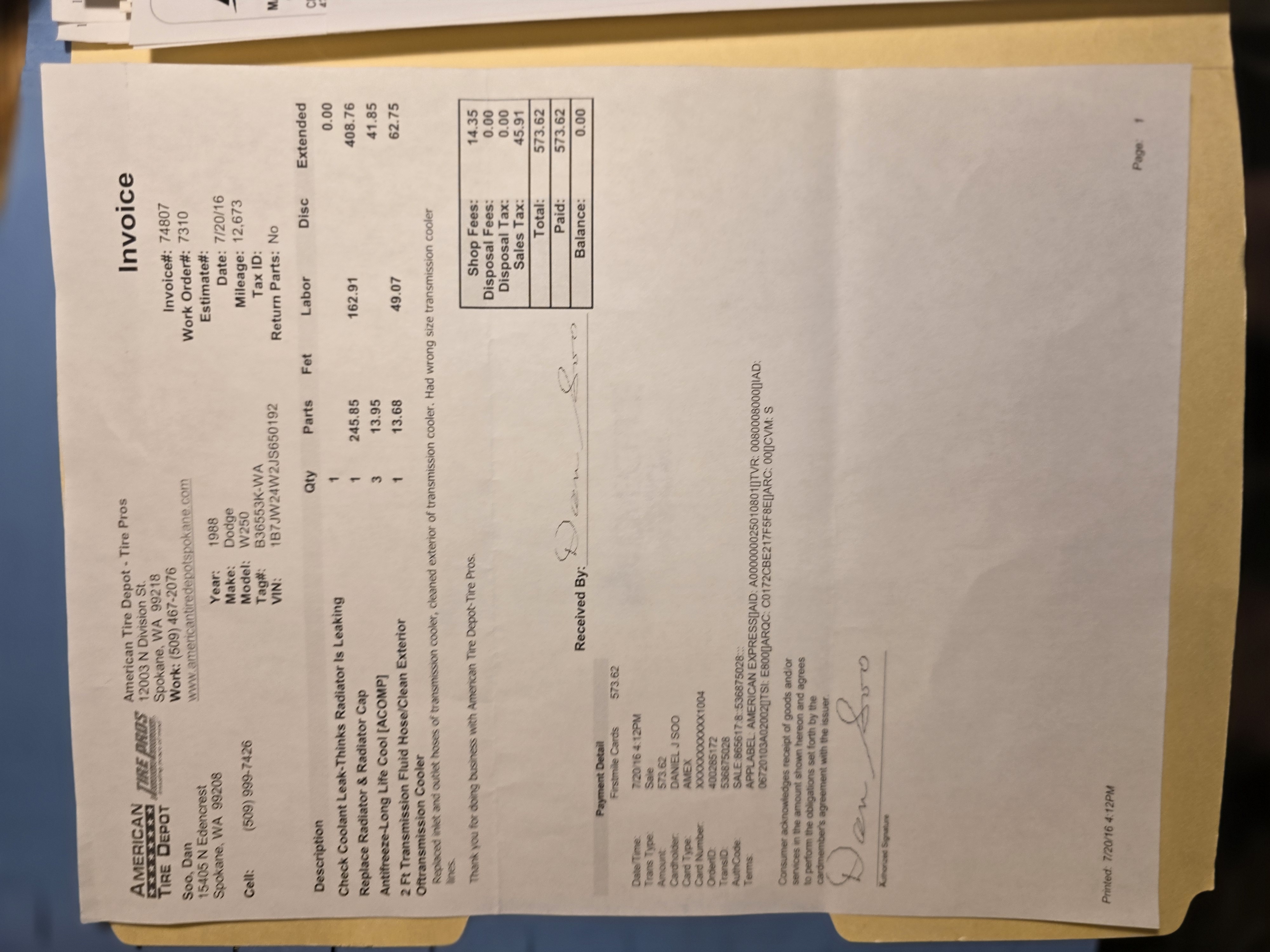 Service record 43