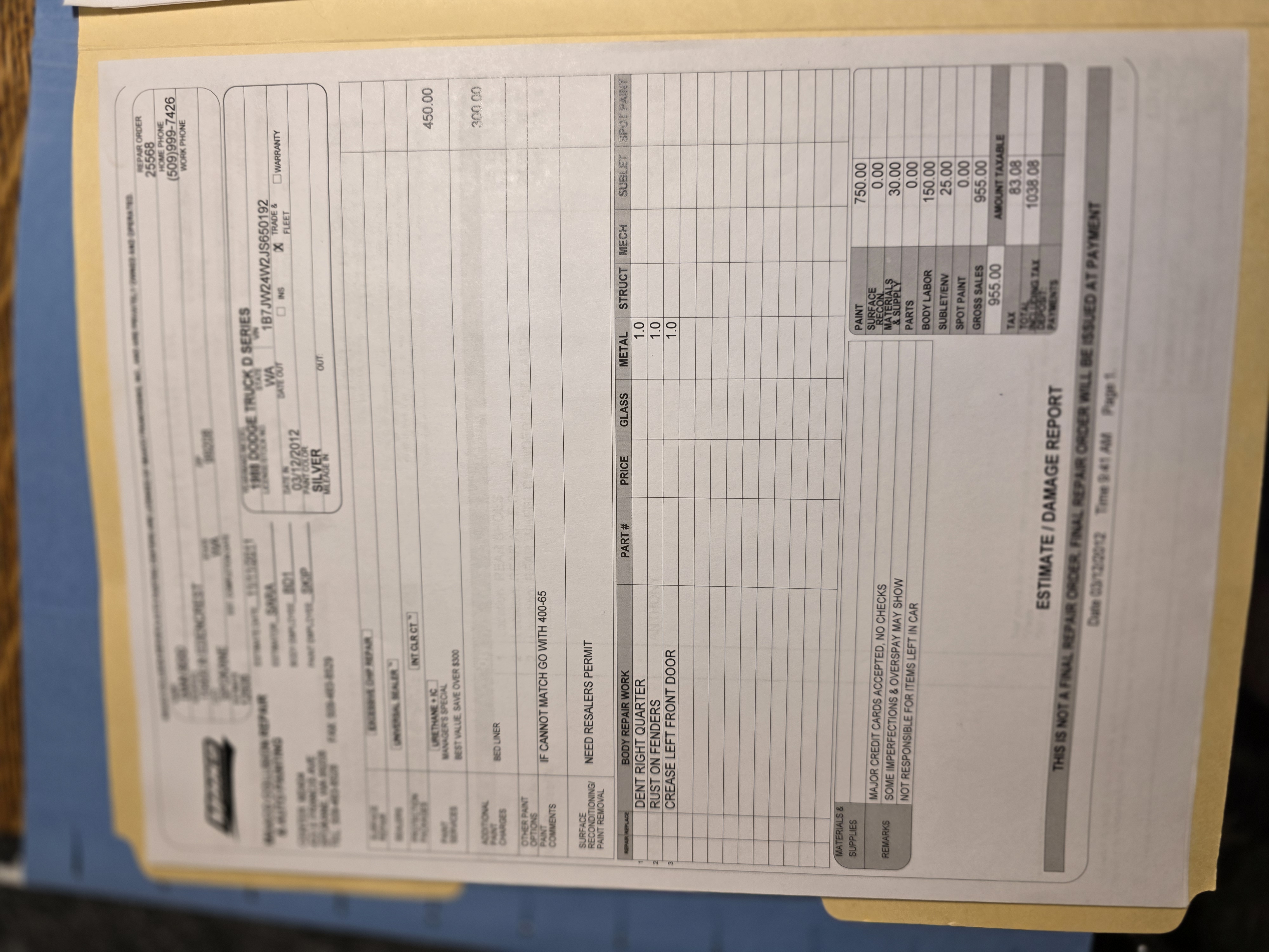 Service record 53